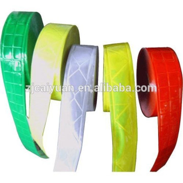 Different colors PVC Reflective Tape Sew on Clothes Caps etc